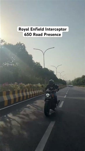 Royal Enfield Interceptor 650 Road Presence #royalenfield