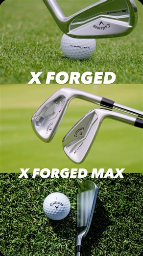 @johnnythompsoncg's swing debut! 👀 JT gets his first crack at the new X Forged and X Forged Max, and breaks down the differences in feel, flight, and forgiveness. Watch his full test session now live on our Youtube! | Callaway Golf