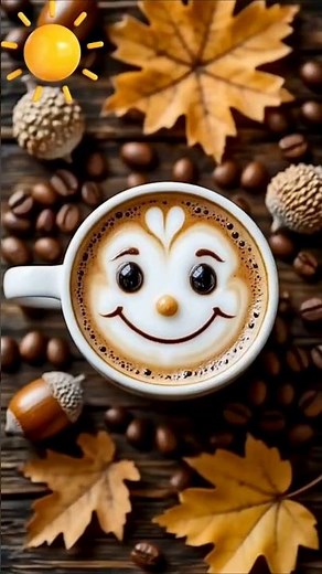 Good morning🍂 Morning nature✨Start a new day brightly🔅Autumn melody