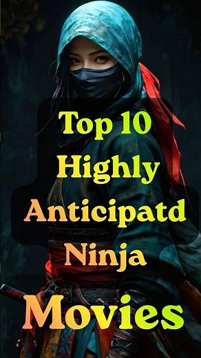 Top 10 Ninja Movies You MUST Watch! 🥷🔥 #shorts #ninja #movies