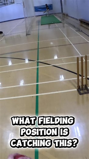 Who’s catching this? #cricket
