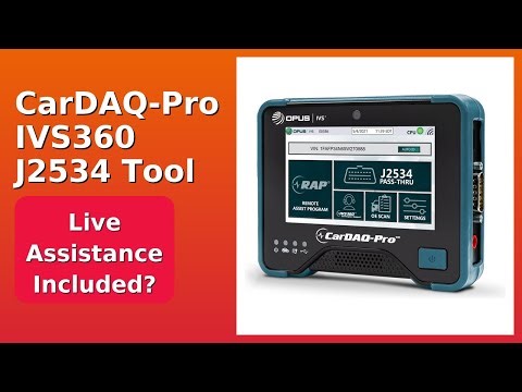 REVIEW (2025): CarDAQ-Pro IVS360 J2534 Tool. Features.