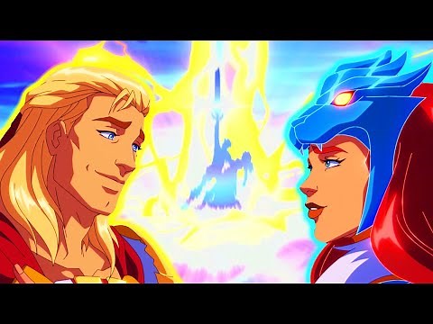 HE-MAN TEELA TRANSFORMATION - Masters of the Universe Revolution - I have the Power