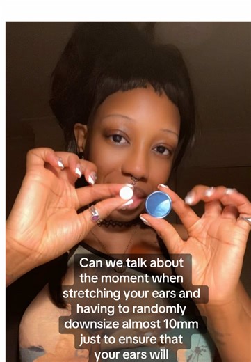 Piercing chat: stretched ears chronicles next mission finding a 31mm plug 🙂‍↕️piercings #piercingtok #stretchedears #earstretching #bodymodification