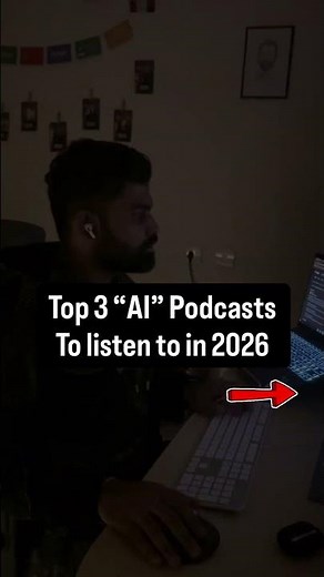 Top 3 AI Podcasts to listen to in 2026 #ai #nextgenai #podcast