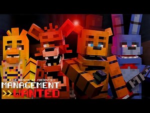 The most AMAZING FNAF Mod for Minecraft!! ‹ Management Wanted ›