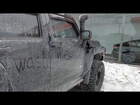 Taking my Off-Road Truck with Snorkel to Automatic Car Wash - AGAIN!