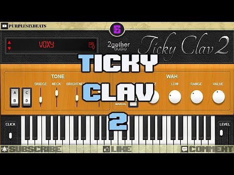 🎹 Ticky Clav 2 || Free VST Plugin || Hohner Clavinet Emulation