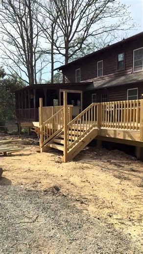 What color should I stain the deck? #diy #deckbuilding