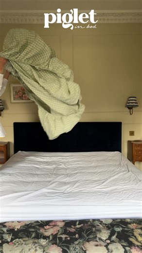 Loved by thousands. Inspired by the British countryside, our linen and cotton bedding is soft, timeless, and effortlessly stylish. | Piglet in Bed