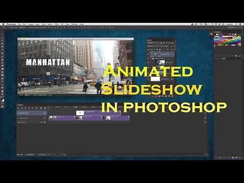 How to Create Animated Slideshow in Photoshop