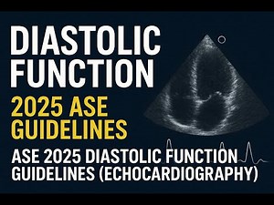 Latest ASE 2025 Diastolic Function Criteria – Full Echo Review for Cardiographers