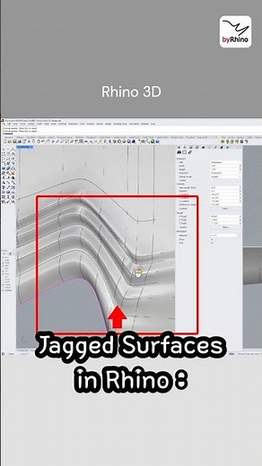 Rhino3D Tip : 'Custom Mesh Settings' How to Fix Jagged Surfaces in Rhino
