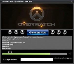 Overwatch Serial Key Generator Password.txt