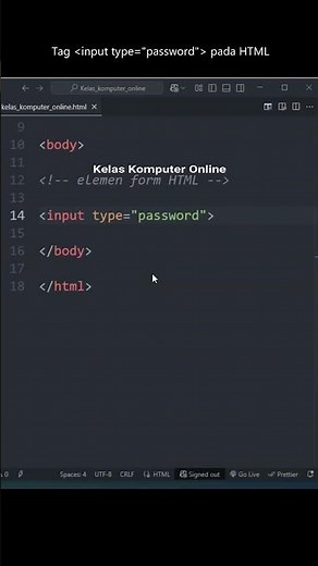 What Is Input Type Password in HTML? Function & How to Use It