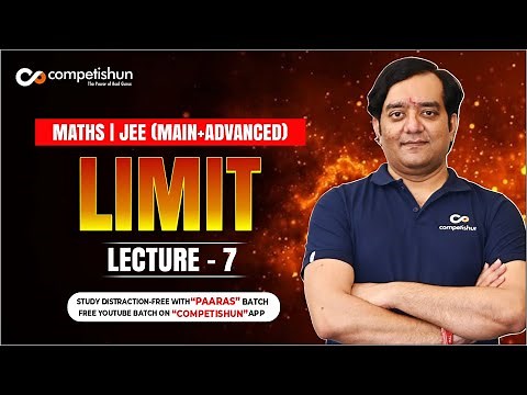 7 Indeterminate forms (Part 2) Limits | IIT JEE Mains/Advanced | Mohit Tyagi