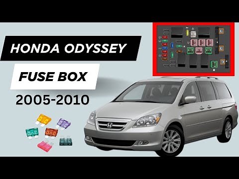 Honda Odyssey Fuse Box Diagram & Locations (2005-2010)