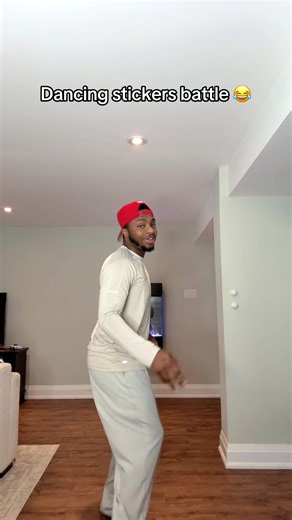 Dancing stickers battle! Let’s go 👇🏽😂 #lifedaniel #fyp