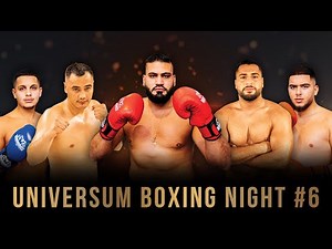 🔴 LIVE: Universum Boxing Night #6
