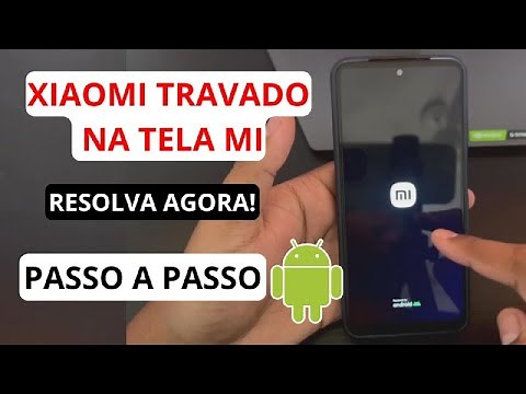 Xiaomi travado na tela "mi" em um loop infinito, nao liga? Sem PC 2025 NOVO✅