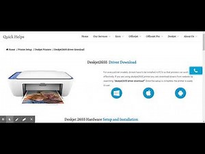 HP Deskjet 2655 Driver download | Software Installation ( New 2021 User Guide )