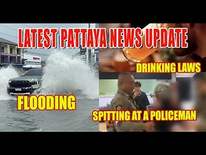 Pattaya Chaos! ⛈️ Floods, Police Attack & Alcohol Law FEARS!