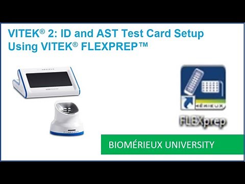 VITEK 2: ID and AST Test Card Setup Using VITEK FLEXPREP
