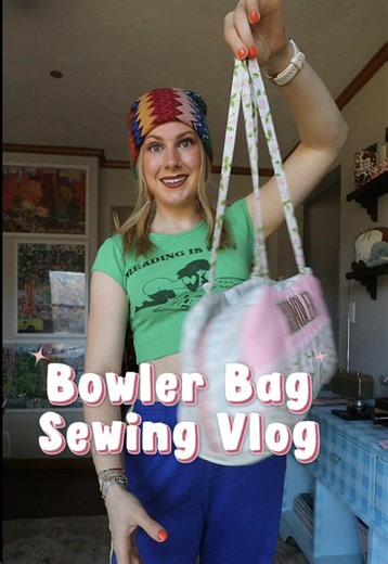 DIY Bowler Bag Sewing Vlog: Free Pattern Testing