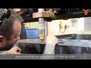 Thermacut Plasma torch alignment "HOW TO" series