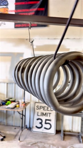 Here’s Dirty Magic from Prismatic Powders lookin good on these new springs. #powdercoating #powdercoated #fblifestyle | Steve Nelson Jr.