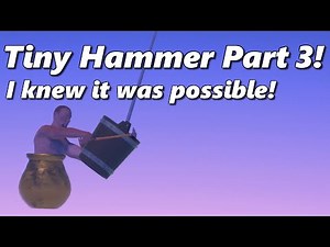 Tiny Hammer Part 3 - MODDED Getting Over It With Bennett Foddy