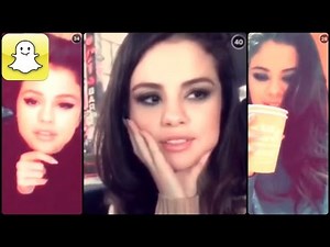 Selena Gomez - Snapchat Video Compilation 2015