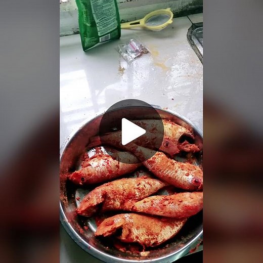 Delicious Fish Cooking Process in a Home Kitchen