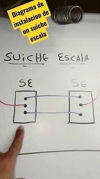 Installation diagram of a scale switch