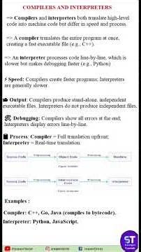 Compiler vs Interpeterb#clanguage #compiler #java #oracle #google #microsoft #sarangeeonlinetutorial