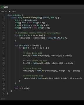 3573 Best Time to Buy and Sell Stock V