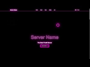 Modern FiveM Server Website Template by SZEDO | Responsive & Clean