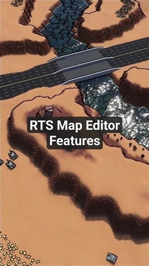 RTS Map Editor Features #indiegame #rts #rtsgame