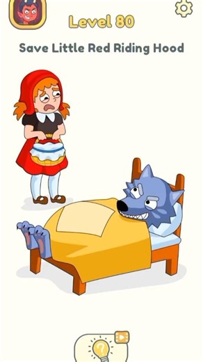 Save Little Red Riding Hood Dop 2 (Delete One Part) Level 80