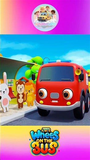 🚍 [1 MINUTE LOOP] Wheels on the Bus Sound Variations Remix 🎶 | Sing Along Version | JollyMixKidsTv