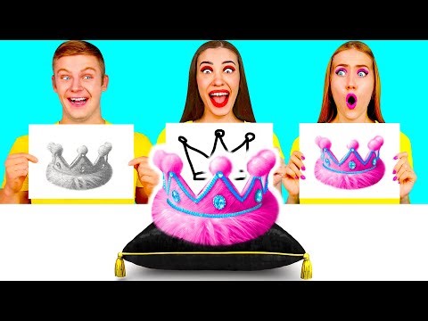 Who Draws it Better Take The Prize | Epic Food Battle by Fun Challenge
