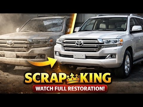 Abandoned Toyota Land Cruiser Restoration | Full Interior & Exterior Repair | Rust to Royalty