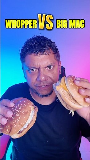 Whopper vs Big Mac 🍔🔥 Who’s the REAL Champion?