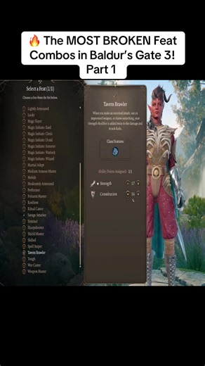 Most Broken Feat Combos in Baldur’s Gate 3 (Best Builds)