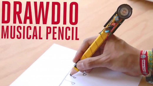 【中文字幕】Drawdio Musical Pencil音乐铅笔