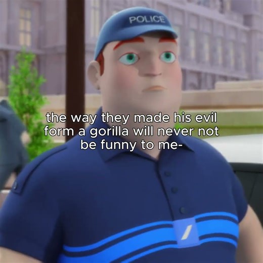 They turned the gorilla into an actual gorilla #miraculous #miraculousladybug #memes