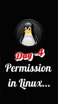 Day 4: Linux Permissions Explained | rwx Simplified for Beginners 🔒 (chmod, ls -l)📝 #devopsnidiary