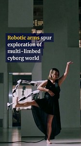 Masahiko Inami and his team at the University of Tokyo developed the "Jizai Arms," a wearable multi-armed device. #japan #science #technology #robotics #scmpnews #scmp | South China Morning Post