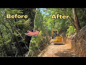 #41 Making a Road by Myself in the Forest | Simple life in the Japanese forest