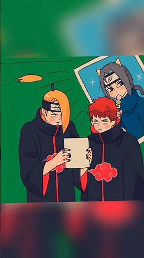 Akatsuki cute and funny moments 😂🥰 | #akatsuki #itachi #pain #obito #madara #deidara #naruto #shorts